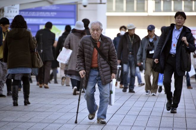 Κατα σχεδόν ένα εκατομμύριο συρρικνώθηκε ο πληθυσμός της Ιαπωνίας