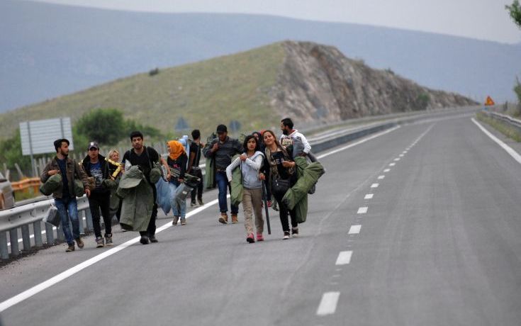 Έληξε η κατάληψη της εθνικής οδού Λάρισας &#8211; Τρικάλων από πρόσφυγες