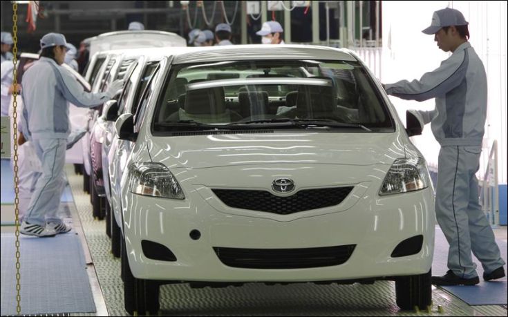 «Παγώνει» το εργοστάσιο της Toyota στην Ιαπωνία