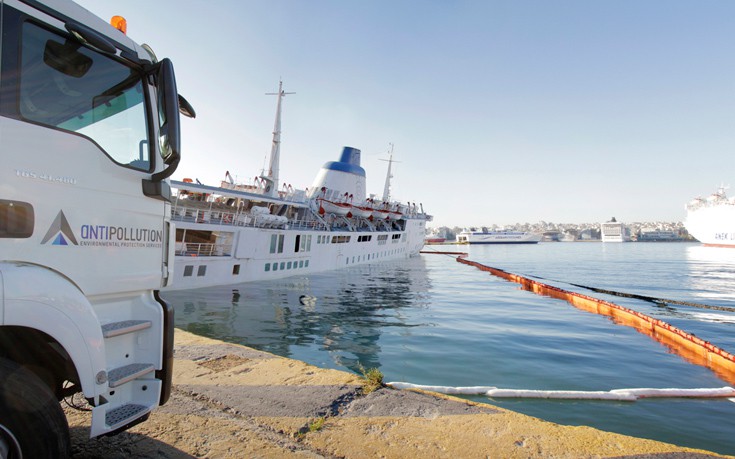 Η παρέμβαση της ANTIPOLLUTION ANE απέτρεψε τη θαλάσσια ρύπανση