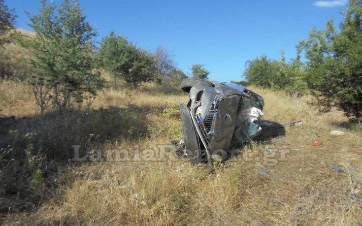 Άγιο είχε οδηγός στη Λαμία