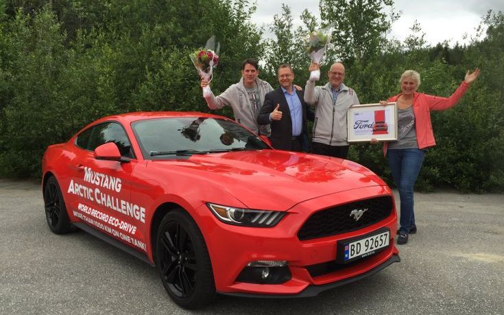 Ρεκόρ οικονομίας με μία Mustang EcoBoost