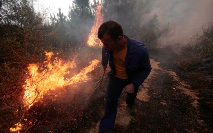 Παρανάλωμα του πυρός 57.000 στρέμματα στην Ισπανία