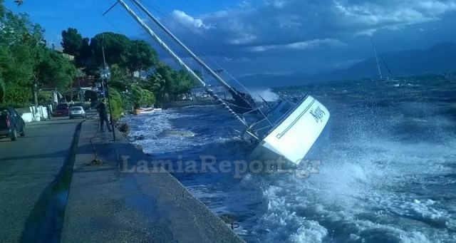 Έκτακτες οδηγίες για την κακοκαιρία και τα μπουρίνια από το λιμεναρχείο Στυλίδας