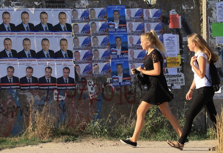 Οι ΗΠΑ δεν αναγνωρίζουν τις ρωσικές βουλευτικές εκλογές στην Κριμαία