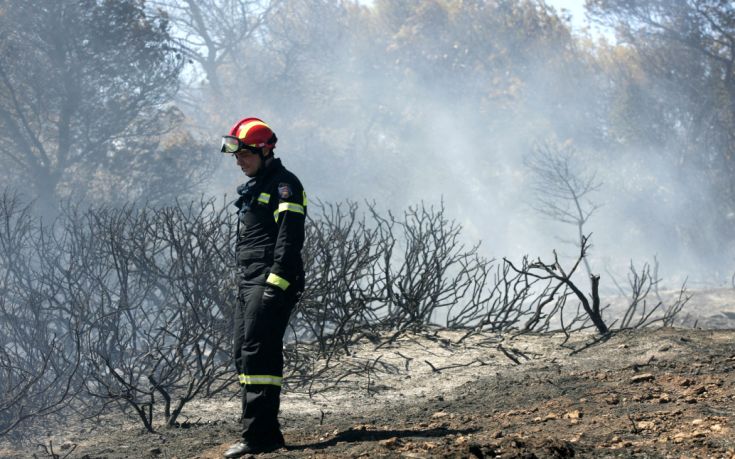 Πυρκαγιά σε χωριό του Ηρακλείου