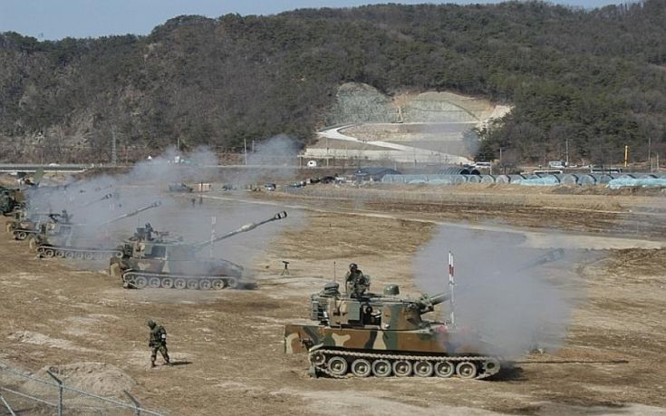 Άρχισαν τα κοινά στρατιωτικά γυμνάσια ΗΠΑ- Νοτίου Κορέας