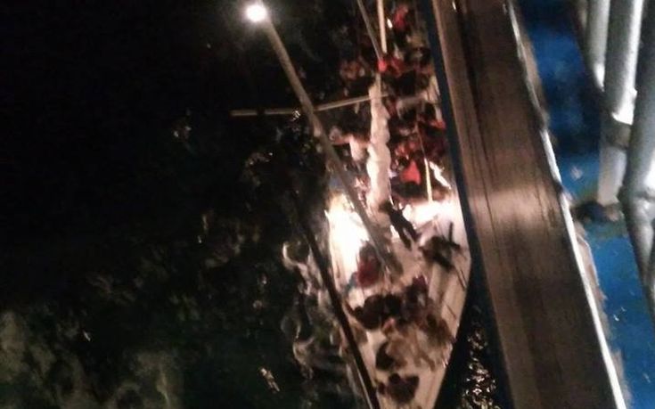 Επιχείρηση διάσωσης μεταναστών τη νύχτα στην Κρήτη