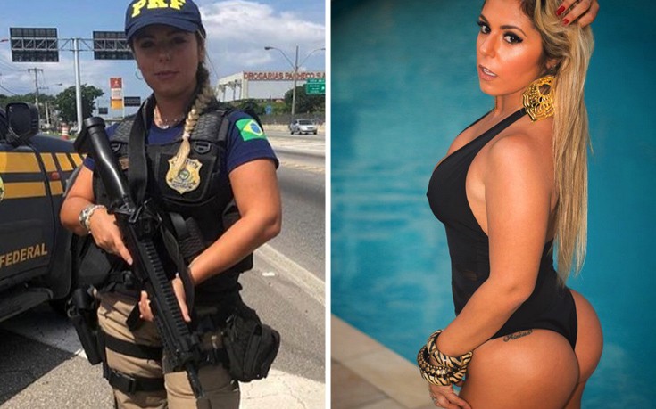 Η Βραζιλιάνα αστυνομικός που έχει τρελάνει τα social media