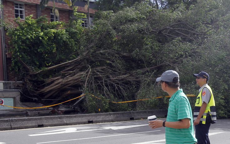 Τουλάχιστον 80 τραυματίες στην Ταϊβάν από τον τυφώνα Νεσάτ