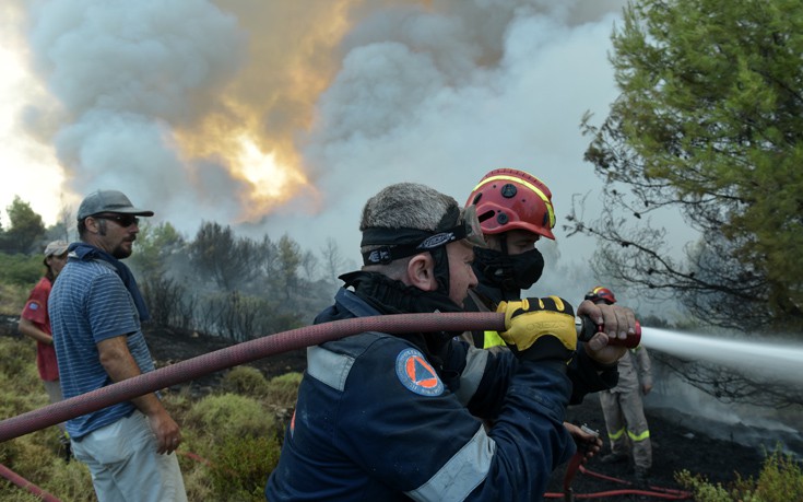 Υψηλός ο κίνδυνος πυρκαγιάς και σήμερα σε όλη τη χώρα