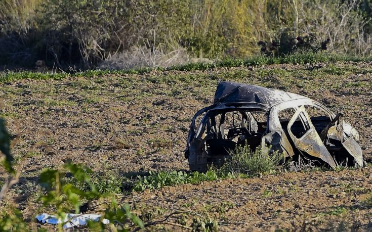 The wreckage of the car of investigative journalist Daphne Caruana Galizia lies next to a road in the town of Mosta, Malta, Monday, Oct. 16, 2017. Malta's prime minister says a car bomb has killed an investigative journalist on the island nation. Prime Minister Joseph Muscat said the bomb that killed reporter Daphne Caruana Galizia exploded Monday afternoon as she left her home in a town outside Malta's capital, Valetta. (AP Photo/Rene Rossignaud) The wreckage of the car of investigative journalist Daphne Caruana Galizia lies next to a road in the town of Mosta, Malta, Monday, Oct. 16, 2017. Malta's prime minister says a car bomb has killed an investigative journalist on the island nation. Prime Minister Joseph Muscat said the bomb that killed reporter Daphne Caruana Galizia exploded Monday afternoon as she left her home in a town outside Malta's capital, Valetta. (AP Photo/Rene Rossignaud)