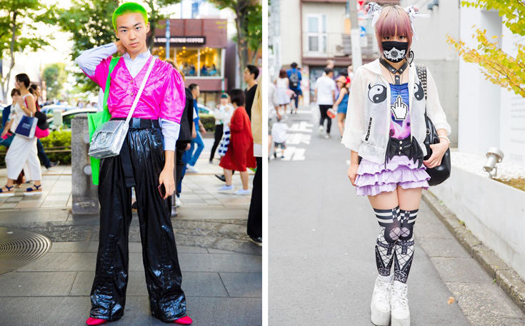 Η μόδα στους δρόμους του Τόκιο θυμίζει καρναβάλι