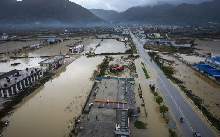 Ξεκίνησε η καταγραφή των ζημιών από την κακοκαιρία στην Αιτωλοακαρνανία