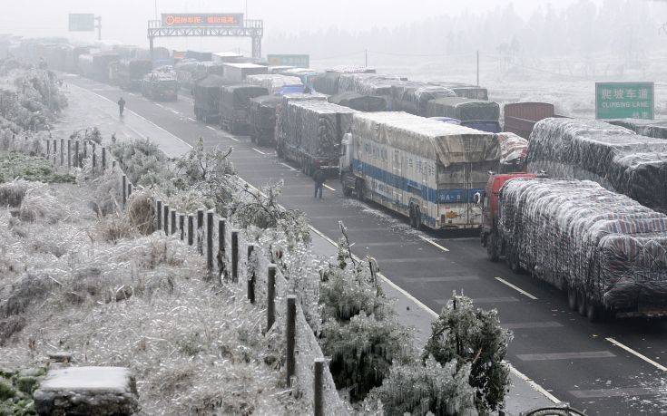 Στους -50 βαθμούς η θερμοκρασία στα βορειοανατολικά της Κίνας