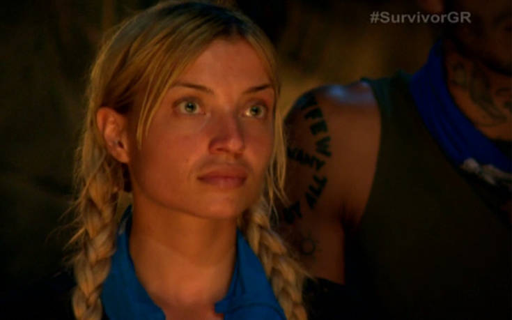 Εκτός Survivor 2 η Αγγελική Κοκαλίτσα