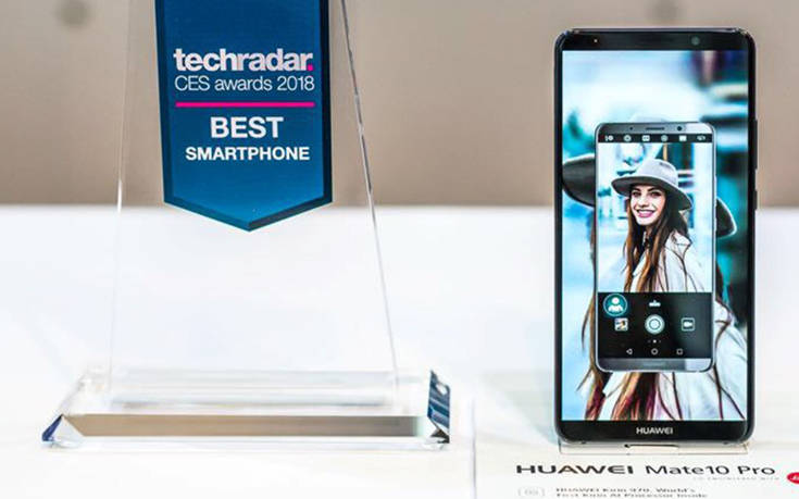 Το Mate 10 Pro και η σειρά WiFi Q2 της Huawei απέσπασαν πλήθος βραβείων στη CES 2018