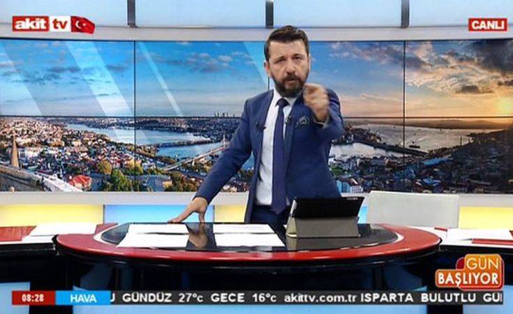 Παραιτήθηκε μετά το σάλο για τους «προδότες» στην Κωνσταντινούπολη ο Τούρκος παρουσιαστής
