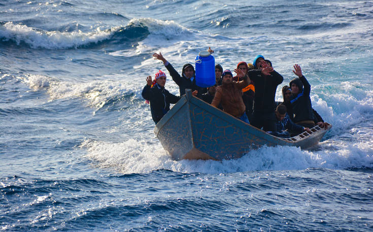 Παράνομες αφίξεις 3.400 μεταναστών στην Ε.Ε. τον Φεβρουάριο