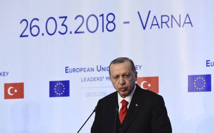 Ερντογάν: Η ΕΕ θα πρέπει να πάψει να είναι επικριτική απέναντι στην Τουρκία όσον αφορά την Κύπρο