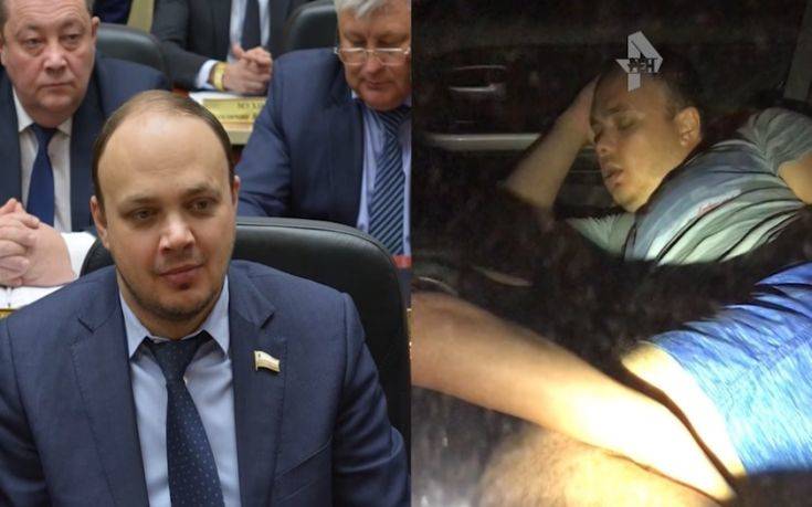 Ρώσος υπουργός μισόγυμνος και μεθυσμένος στο πίσω κάθισμα κρατικού ΙΧ