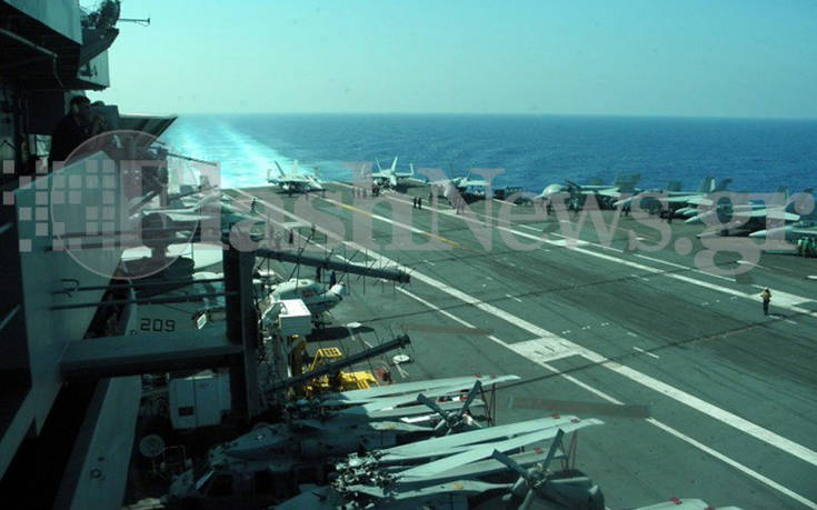 Στο λιμάνι της Σούδας το αμερικανικό αεροπλανοφόρο «Χάρι Τρούμαν»