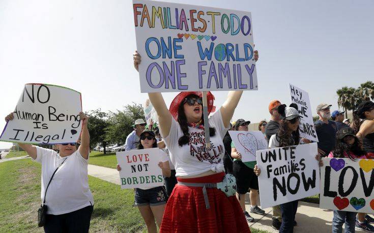 Διαδηλώσεις στις ΗΠΑ κατά της μεταναστευτικής πολιτικής του Τραμπ