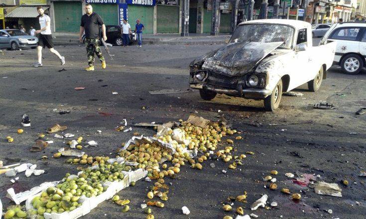 Σαράντα οκτώ νεκροί σε επιθέσεις αυτοκτονίας στον νότο της Συρίας