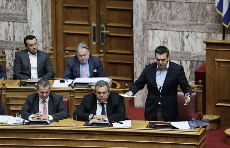 Τσίπρας: Η οικονομία ανακάμπτει και η επιστροφή των αναδρομικών είναι το πρώτο μέτρο