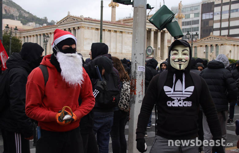 «Αστακός» το κέντρο της Αθήνας στην πορεία για τον Γρηγορόπουλο