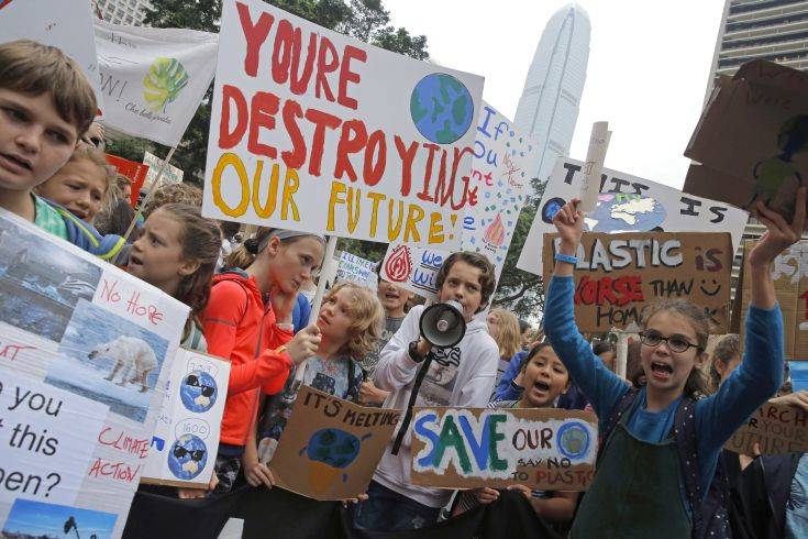 Διαδηλώσεις των νέων σε όλο τον κόσμο για το Κλίμα