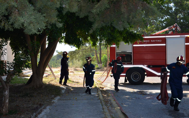 Άσκηση μείζονος ατυχήματος στον ναύσταθμο Κρήτης