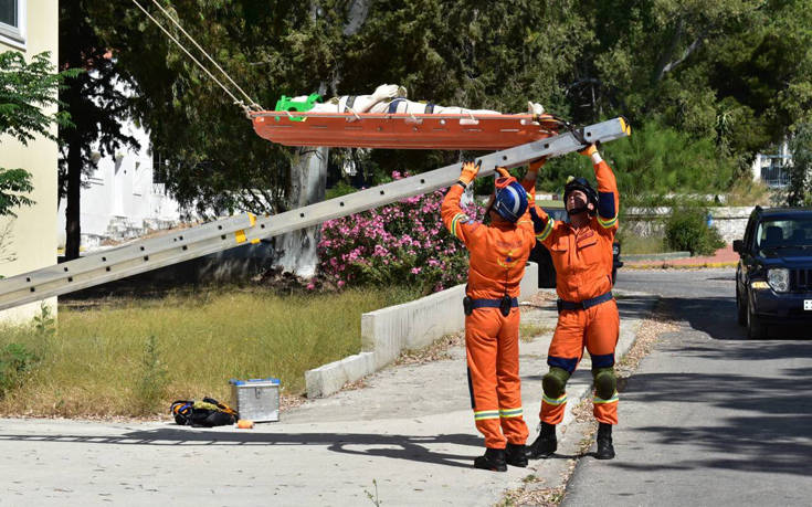 Άσκηση μείζονος ατυχήματος στο ναύσταθμο Σαλαμίνας