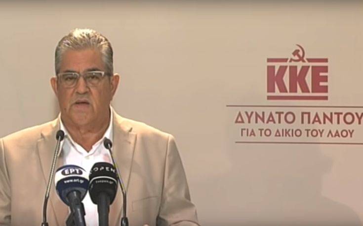 Κουτσούμπας: Οι μαθητές έχουν δίκαια αιτήματα, είμαστε όλοι μαζί τους