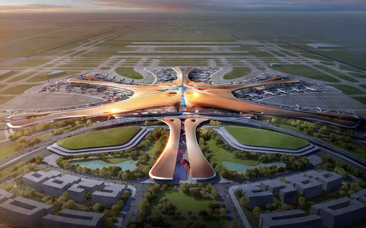 Το μεγαλύτερο αεροδρόμιο στον κόσμο βρίσκεται στην Κίνα
