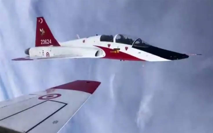 Δείτε το βίντεο με το πώς εκπαιδεύονται οι Τούρκοι πιλότοι