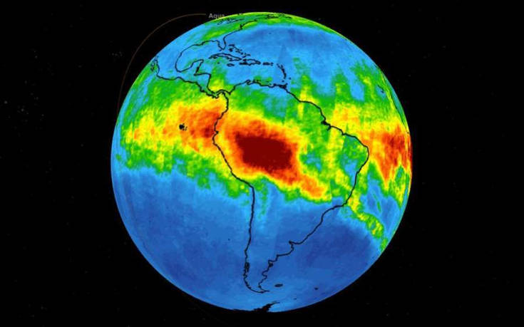 Η αόρατη απειλή της φωτιάς στον Αμαζόνιο που έπιασε ο δορυφόρος της NASA