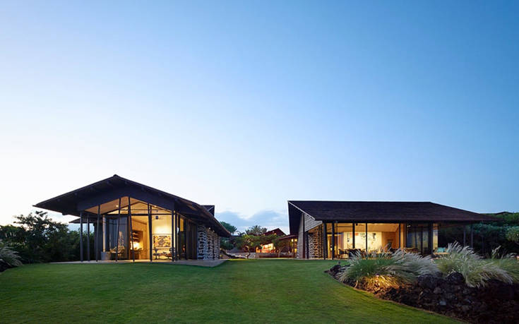 Ένα σπίτι στη Χαβάη με αξιώσεις μεγάλης αρχιτεκτονικής