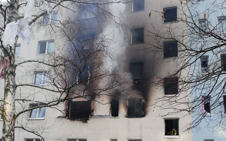 Έκρηξη σε κτίριο κατοικιών στη Γερμανία, πληροφορίες για 25 τραυματίες