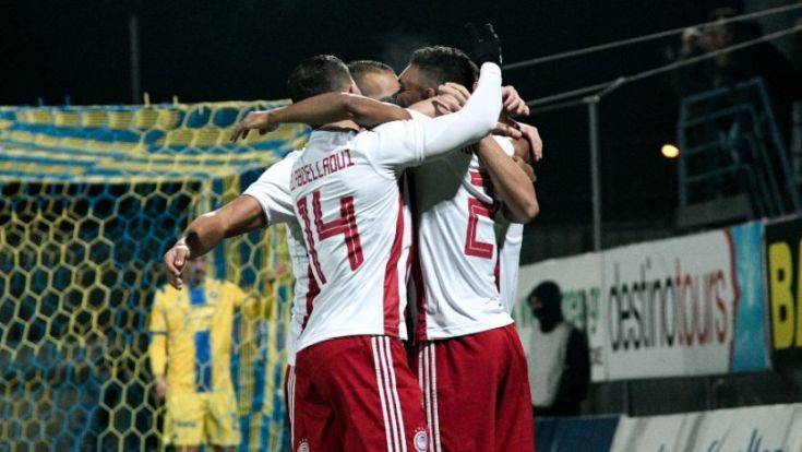 Αστέρας Τρίπολης-Ολυμπιακός 0-5: Μεγάλη μπάλα στην Τρίπολη