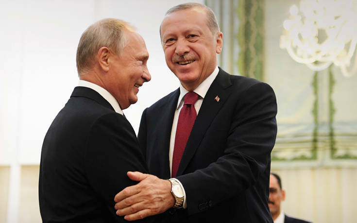 Επικοινωνία Πούτιν &#8211; Ερντογάν για κορονοϊό, Συρία και ενεργειακά