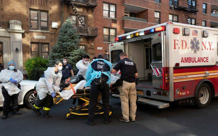 Κορονοϊός: 606 νεκροί σε 24 ώρες στη Νέα Υόρκη &#8211; Σε καραντίνα έως τις 15 Μαΐου η πολιτεία