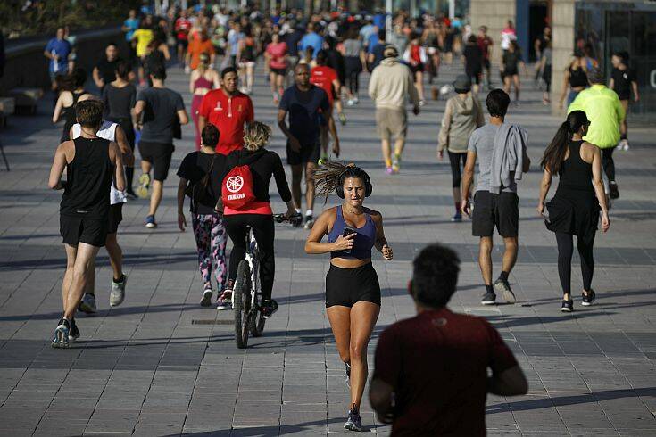 Κορονοϊός: Μετά από 49 ημέρες lockdown, οι Ισπανοί βγαίνουν από τα σπίτια τους για να αθληθούν