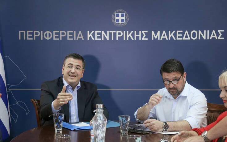 Σύσκεψη Χαρδαλιά με Τζιτζικώστα: «Λίγα λόγια και πολλή δουλειά» ζήτησε ο υφυπουργός Πολιτικής Προστασίας