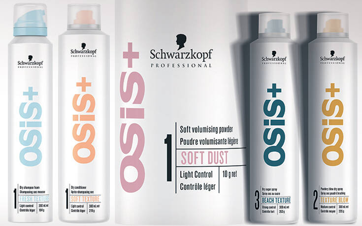 Η OSiS+, το styling brand της Schwarzkopf Professional, γιορτάζει τη φυσική, ανάλαφρη υφή και κίνηση των μαλλιών