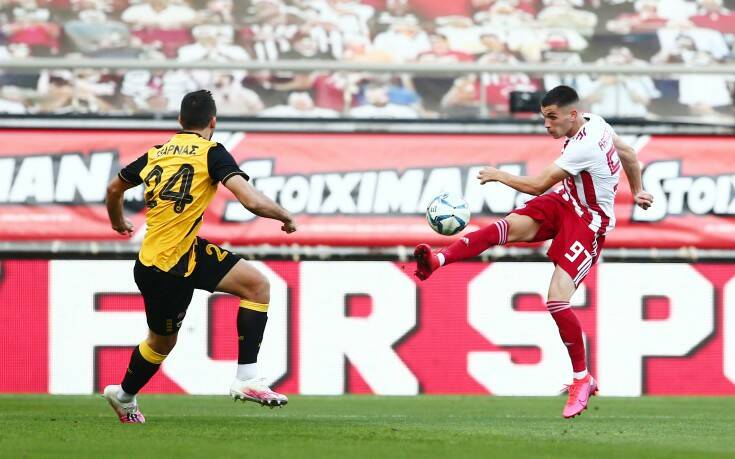 Ολυμπιακός &#8211; ΑΕΚ: 2-0 στο 21&#8242; ο Ραντζέλοβιτς