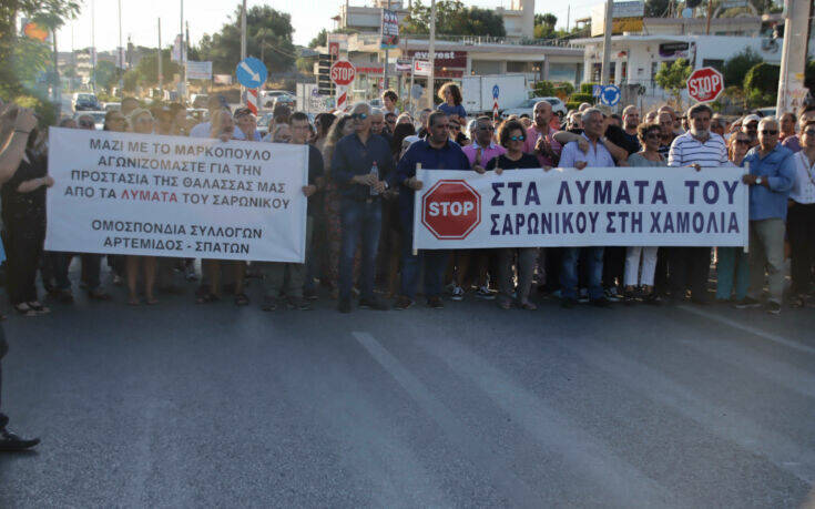 Αγανάκτηση στο Μαρκόπουλο για το Κέντρο Επεξεργασίας Λυμάτων