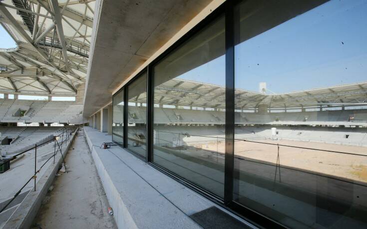 ΑΕΚ: Συνεχίζονται τα έργα στην OPAP Arena