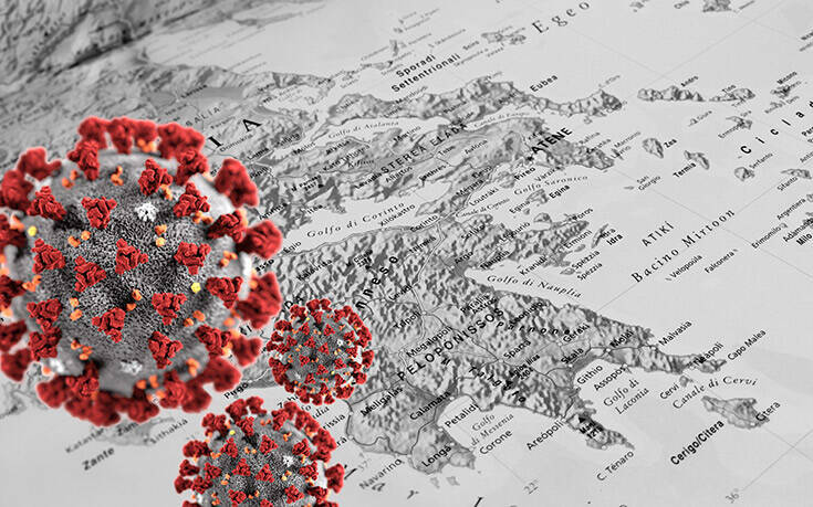 Αρνητικό ρεκόρ στην Αττική με 197 κρούσματα &#8211; Δείτε τον «χάρτη» διασποράς του ιού στην Ελλάδα