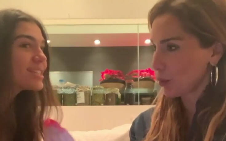 Η Δέσποινα Βανδή τραγουδά ακαπέλα με την κόρη της, Μελίνα και «τρελαίνουν» το Instagram
